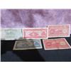 Image 2 : Lot Of 5 Assorted Chinese Bank Notes