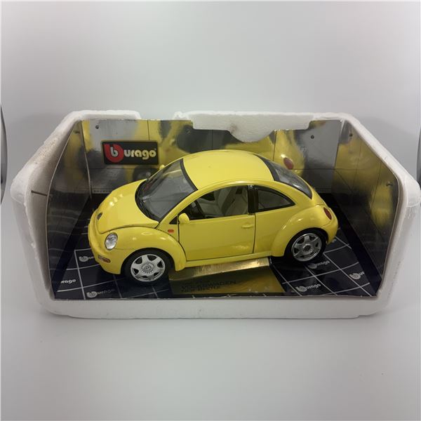 Burago Volkswagen New Beetle Model Car