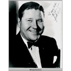Jack Oakie Autographed Negative and Photograph