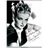 Image 1 : Joan Bennett Autographed Negative and Photograph