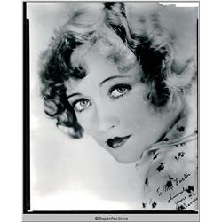 Marion Davies Autographed Negative and Photograph