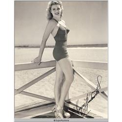 Marjorie Woodworth Original Autographed Photograph