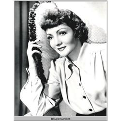 Claudette Colbert Photographs