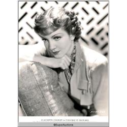 Claudette Colbert Production Still Photograph 