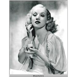Betty Grable Negative and Photograph