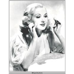 Betty Grable Negative and Photograph