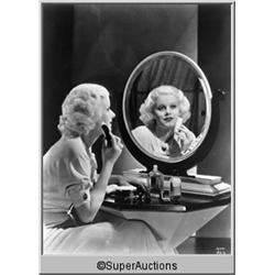 Jean Harlow Negative and Newspaper Advertisement