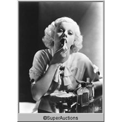 Jean Harlow Negative and Newspaper Advertisement