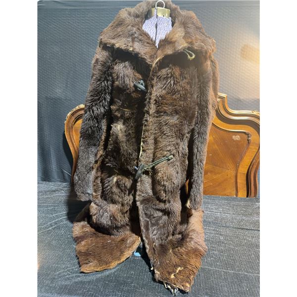 Late 19th Century Bear Fur Stage Coat by Gordon Ferguson St. Paul, Minnesota