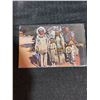Image 2 : Hand-Painted Native-Style Drum With Beater, Postcard 'Chief Running Horse & Family' 1962