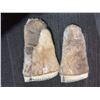 Image 6 : HBC Inuit 1920’s Doll With Fur Trim, Handmade Seal Skin Mittens lg/xlg. Beaded Necklaces An