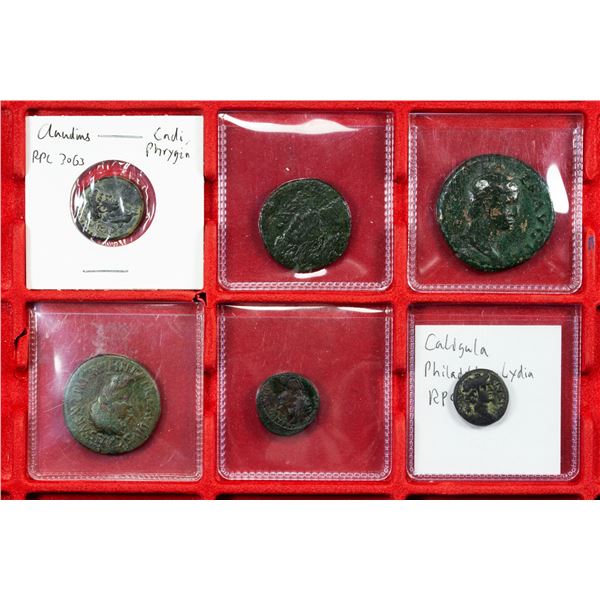ROMAN EMPIRE: LOT of 6 bronzes