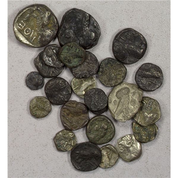 ANCIENT ARABIA: SABAEAN: LOT of 24 coins