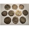 Image 2 : ANCIENT PERSIA: SASANIAN KINGDOM: LOT of 10 AR drachms