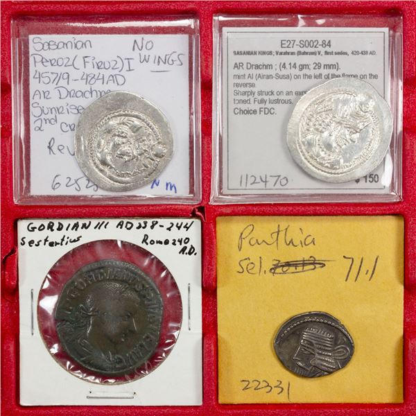 ANCIENT: LOT of 4 coins