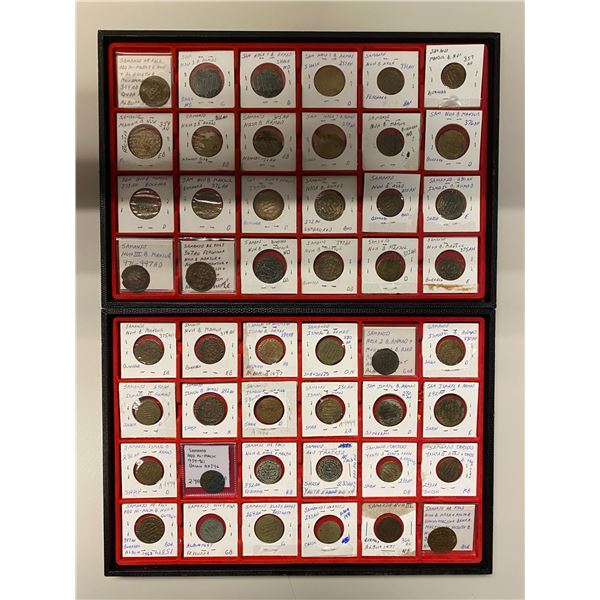 EARLY ISLAMIC: SAMANID: LOT of 49 coins
