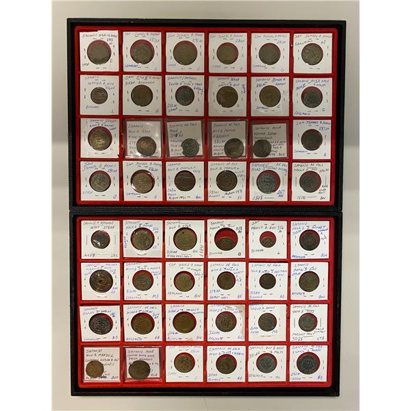 EARLY ISLAMIC: SAMANID: LOT of 49 coins
