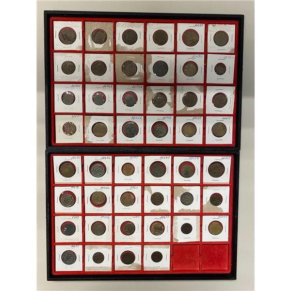 EARLY ISLAMIC: SAMANID: LOT of 46 coins