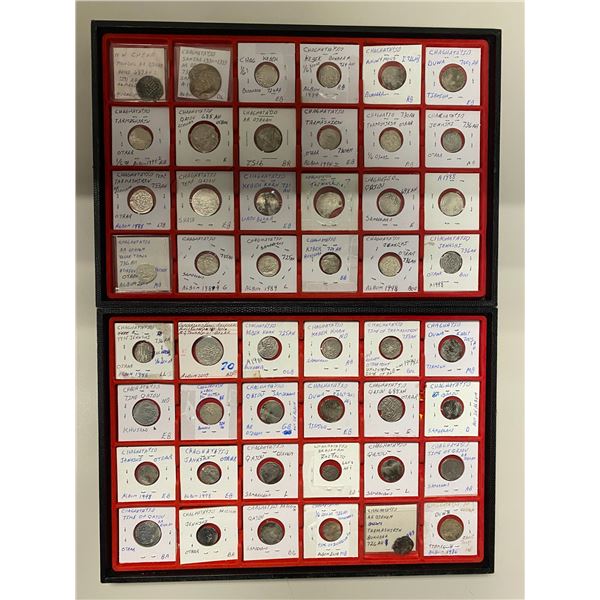 EARLY ISLAMIC: CHAGHATAYID KHANS: LOT of 97 coins