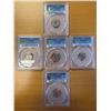 Image 1 : EARLY ISLAMIC: GIRAY KHANS: LOT of 5 AR beshliks