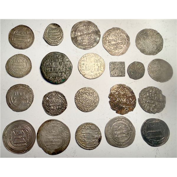 MEDIEVAL ISLAMIC: LOT of 21 coins