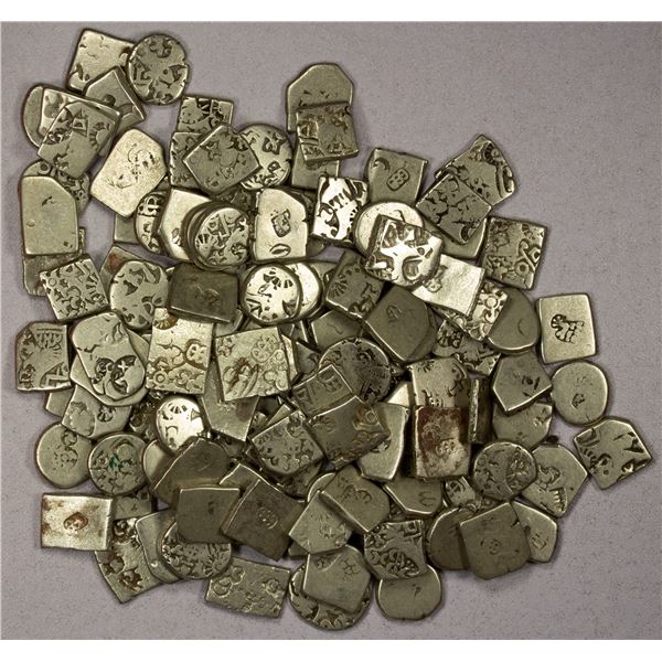 ANCIENT INDIA: Mauryan Empire, LOT of 130 coins