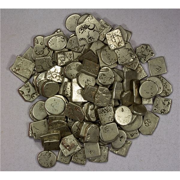 ANCIENT INDIA: Mauryan Empire, LOT of 130 coins