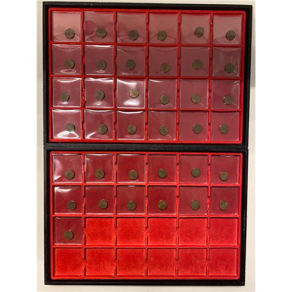 INDIA: KUTCH: LOT of 37 coins