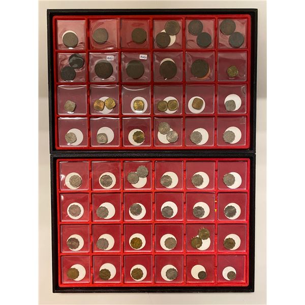 BRITISH INDIA: LOT of 81 coins