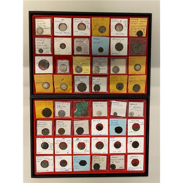ARMENIA: Armenian Cilicia, LOT of 53 coins