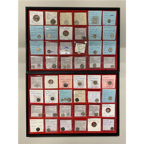 AUSTRIA: LOT of 61 coins