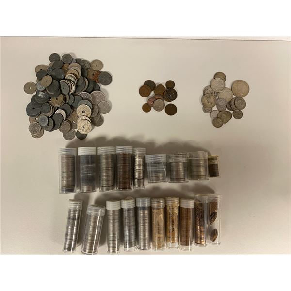 BELGIUM: LOT of 946 coins