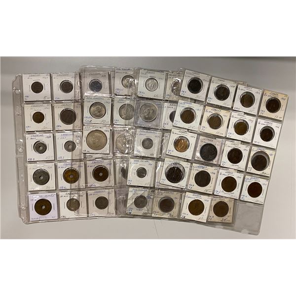 BRITISH COMMONWEALTH & RELATED: LOT of 78 coins