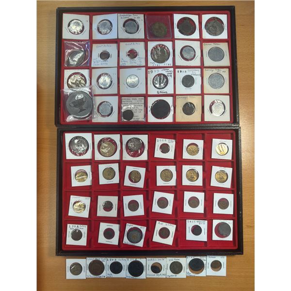 EUROPE: LOT of 56 medals and tokens