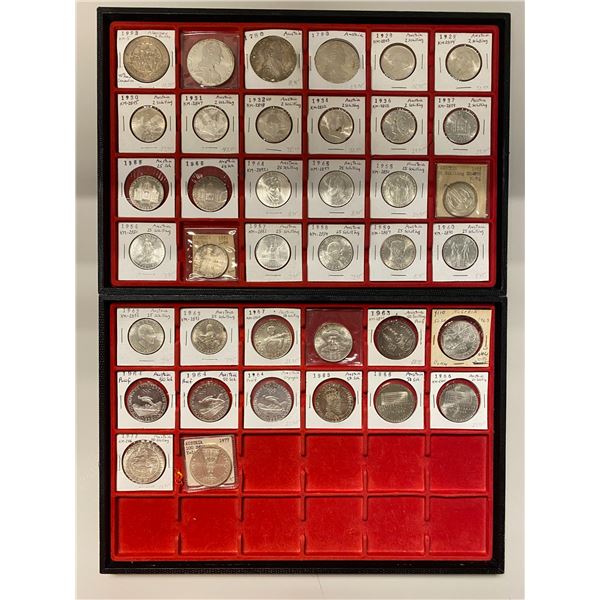 EUROPE: LOT of 38 coins