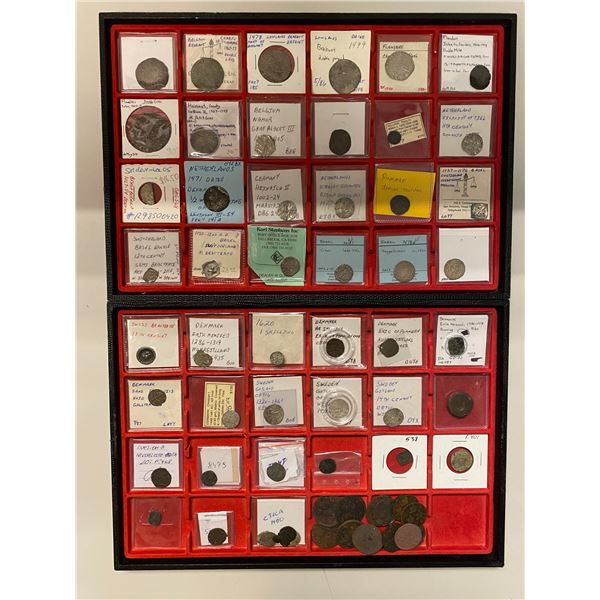 EUROPE: LOT of 63 coins