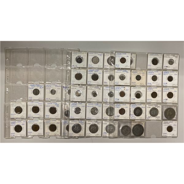 GERMANY: STATES: LOT of 48 coins