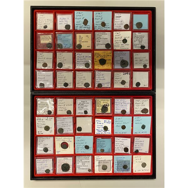 ITALY: SICILY: LOT of 59 coins