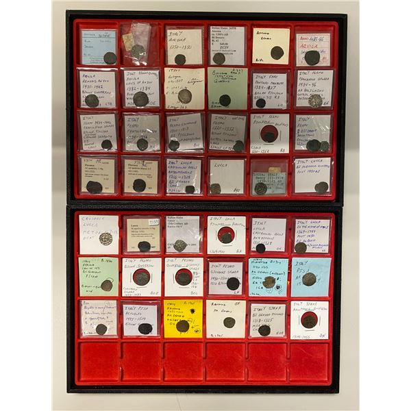 ITALY: STATES: LOT of 44 coins