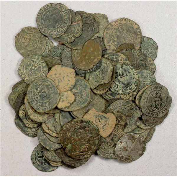 SPAIN: LOT of 100 coins