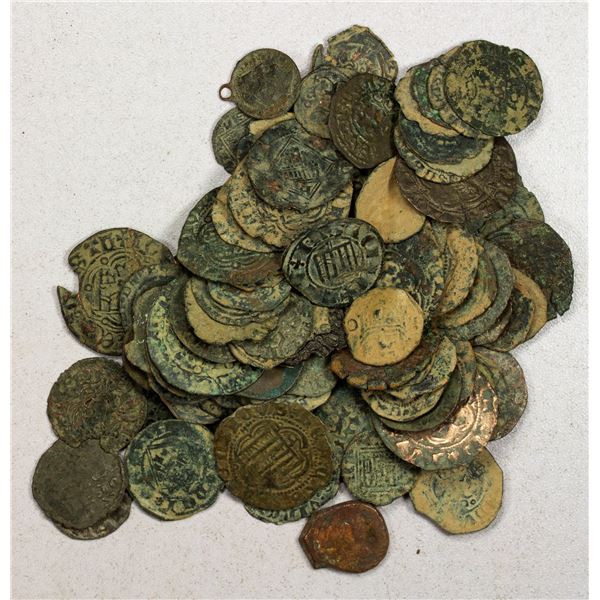 SPAIN: LOT of 100 coins