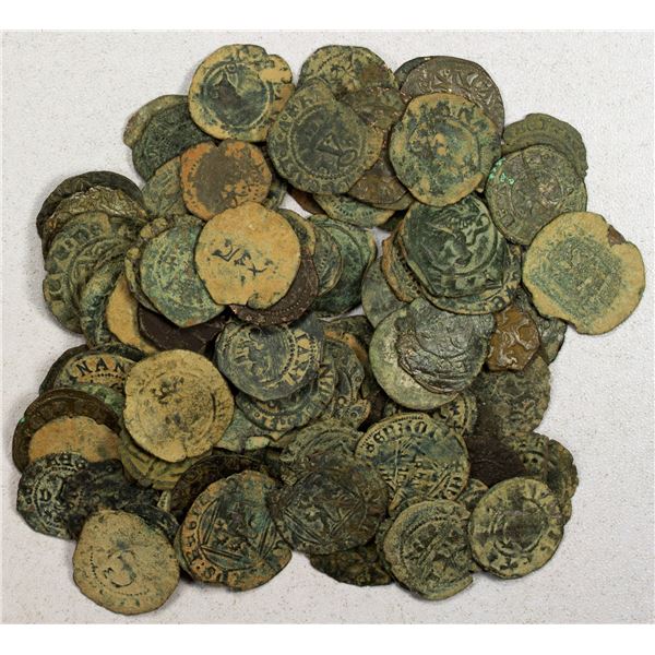 SPAIN: LOT of 100 coins