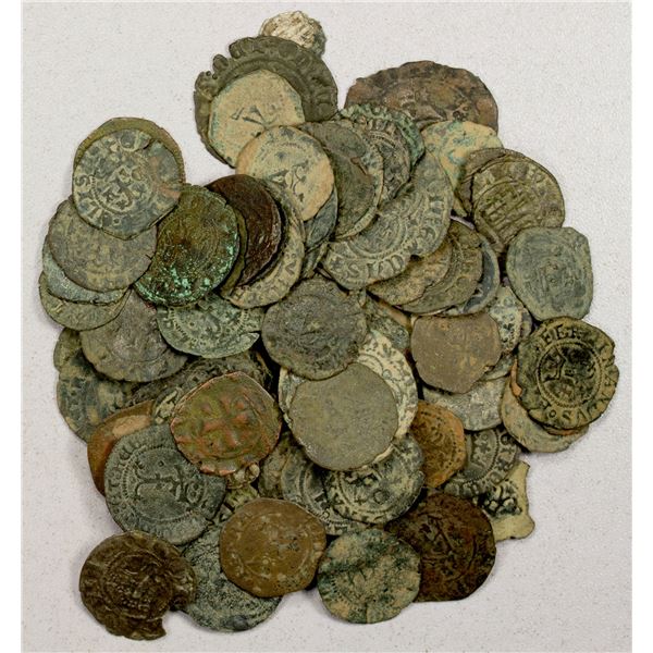 SPAIN: LOT of 100 coins