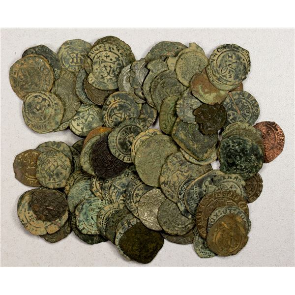 SPAIN: LOT of 100 coins
