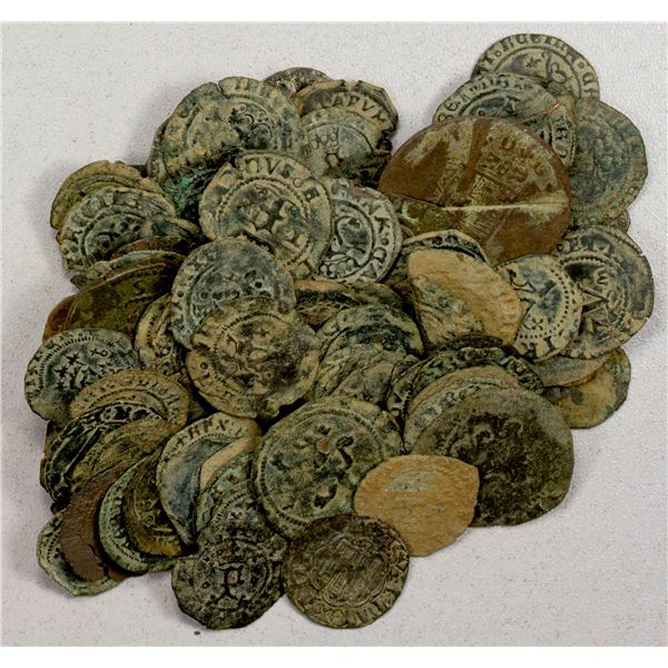 SPAIN: LOT of 100 coins