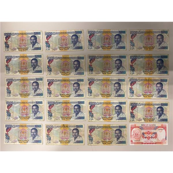 AFRICA: LOT of 205 notes