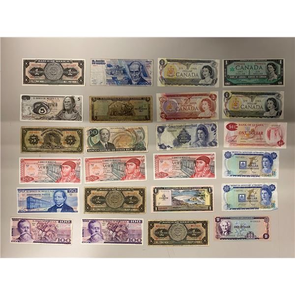 AMERICAS: LOT of 81 notes