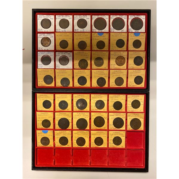 CANADA: LOT of 41 tokens