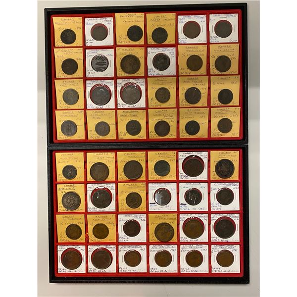 CANADA: LOT of 50 tokens