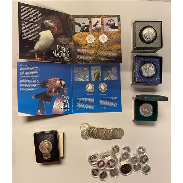CANADA: LOT of 48 coins